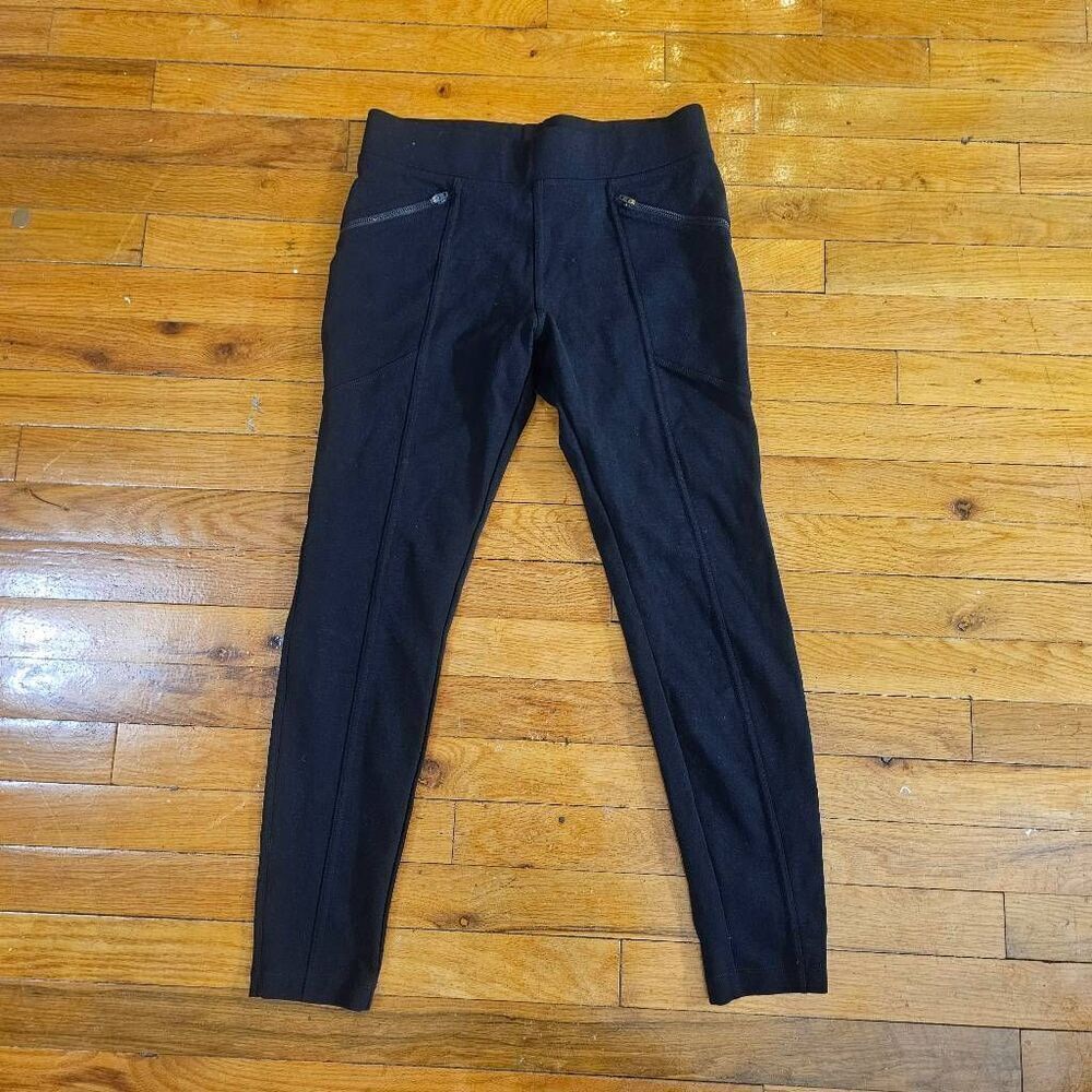 American Giant Black Moto Leggings Pants Women's Size 8